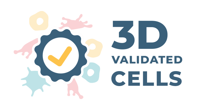 3D Validated Cells logo