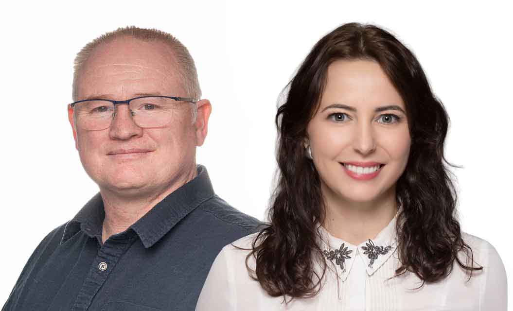 Image of Andy and Daria - CN Bio employees